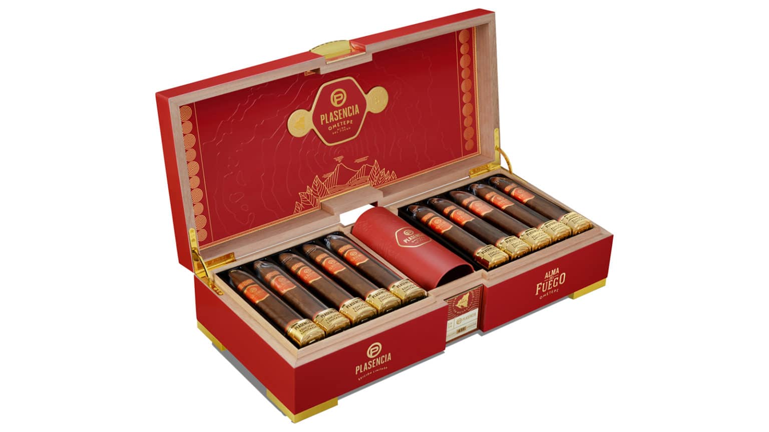 Plasencia Cigars Releases Alma Del Fuego Ometepe Edici N Limitada