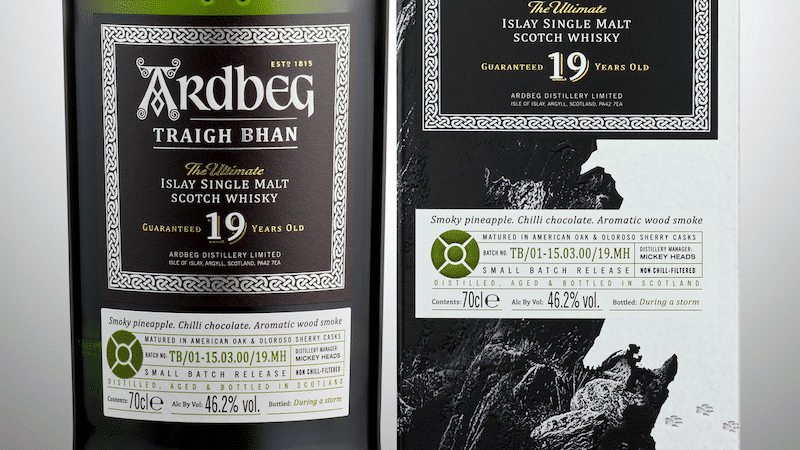 Ardbeg Traigh Bhan 19 Years Old Islay Single Malt Scotch Whisky